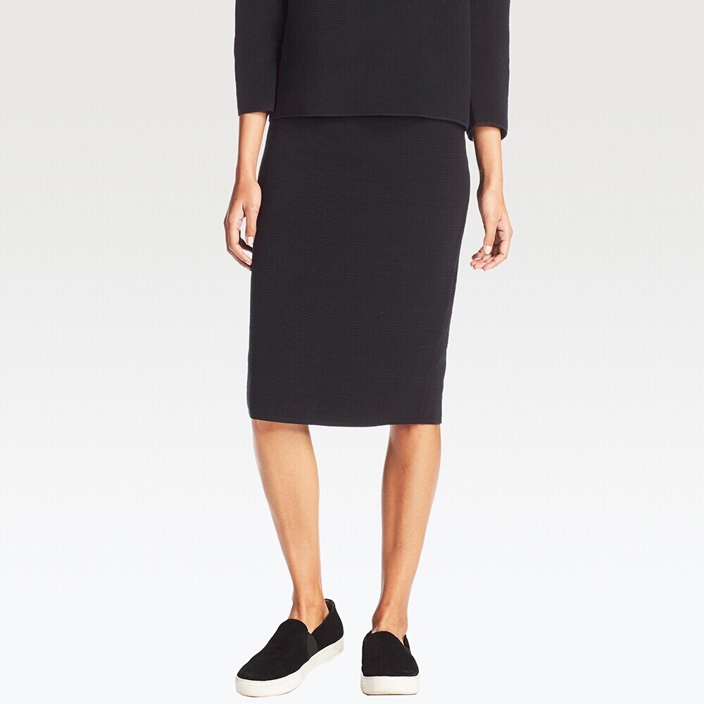 Uniqlo Ripple Pencil Skirt